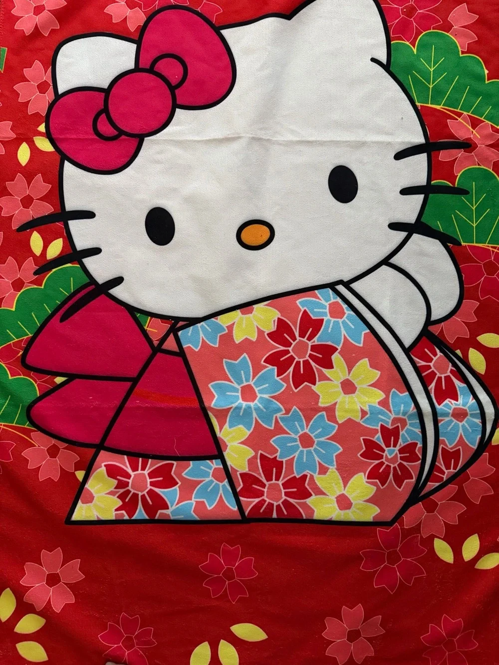 NWOT-Hello kitty-beach/bath towel